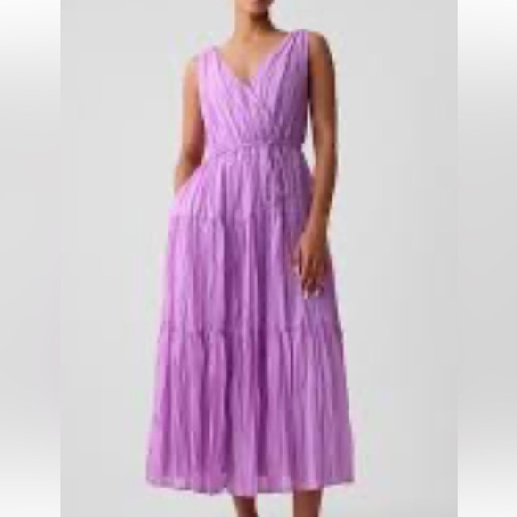 Pleated, Tiered Maxi dress - Picture 7 of 7